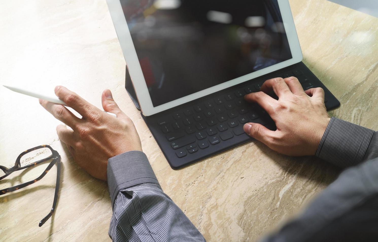 Keyword research and competitive analysis workspace